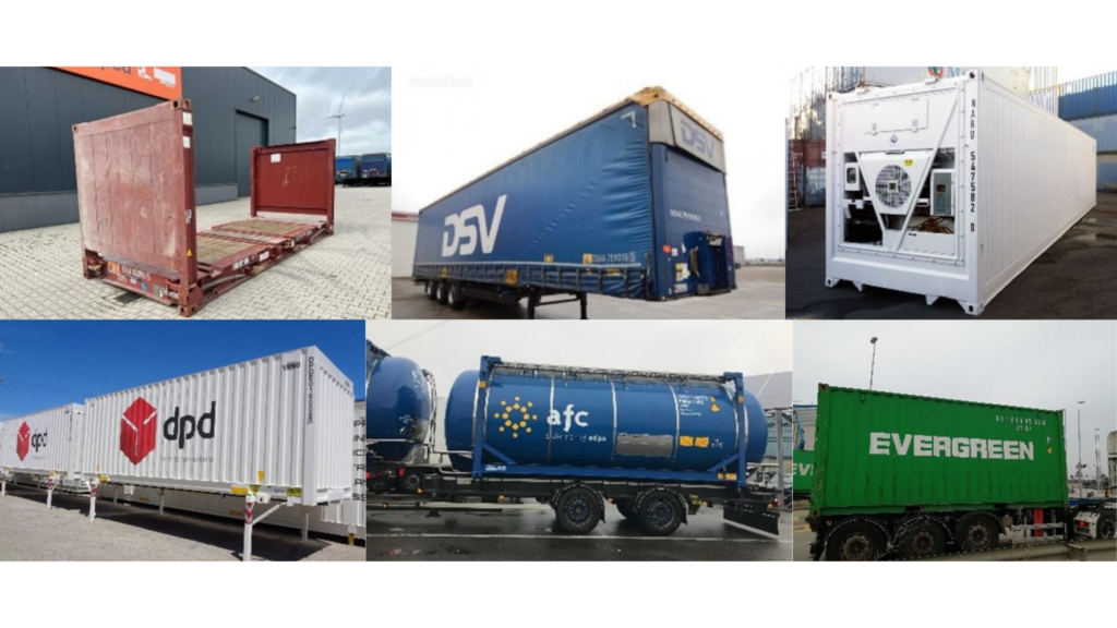 Examples of many types of containers.